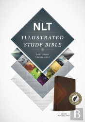 Nlt Illustrated Study Bible Tutone Brown/Tan, Indexed