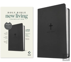 Bertrand.pt - Nlt Large Print Premium Value Thinline Bible, Filament Enabled (Leatherlike, Black Cross)