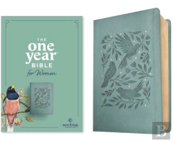 Bertrand.pt - Nlt The One Year Bible For Women (Leatherlike, Birdsong Teal)