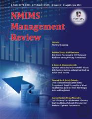 Nmims Management Review - April-June 2021