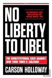 No Liberty To Libel