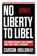No Liberty To Libel