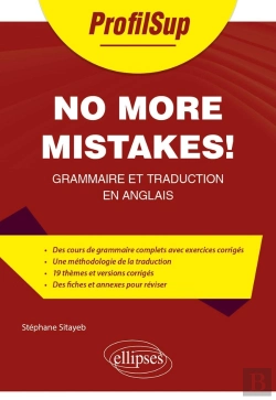 Bertrand.pt - No More Mistakes! Grammaire Et Traduction En Anglais