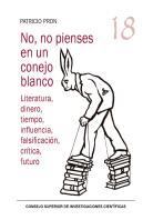 No, No Pienses En Un Conejo Blanco Literatura, Dinero, Tie