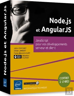 Bertrand.pt - Node.Js Et Angularjs - Coffret De 2 Livres : Javascript Pour Vos Developpements Serveur Et Client
