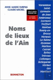 Noms De Lieux De L'Ain