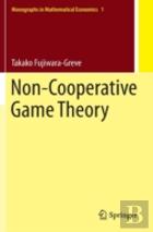 Non-Cooperative Game Theory