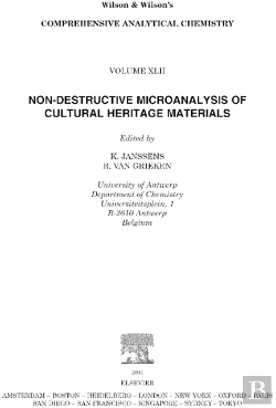 Bertrand.pt - Non-Destructive Micro Analysis Of Cultural Heritage Materials
