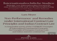 Non-Performance And Remedies Under International Contract Law Principles And Indian Contract Law