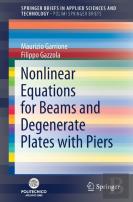 Nonlinear Equations For Beams And Degenerate Plates With Piers