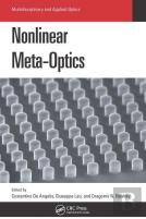 Nonlinear Meta-Optics