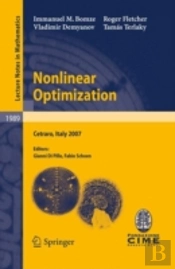 Nonlinear Optimization