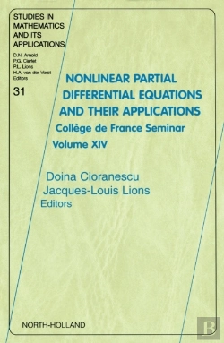 Bertrand.pt - Nonlinear Partial Differential Equations And Their Applications