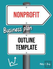 Nonprofit Business Plan Outline Template