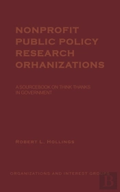 Nonprofit Public Policy Research Organizations