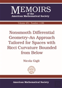 Bertrand.pt - Nonsmooth Differential Geometry-An Approach Tailored For Spaces With Ricci Curvature Bounded From Below