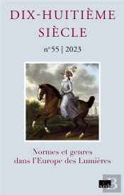 Normes Et Genres Dans L'Europe Des Lumieres