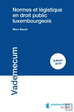 Bertrand.pt - Normes Et Légistique En Droit Public Luxembourgeois