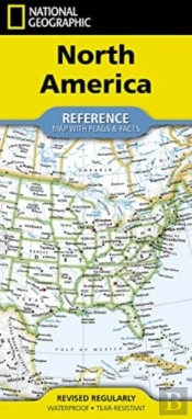 North America Reference Map (Folded)