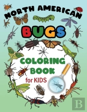 North American Bugs Coloring Book For Kids