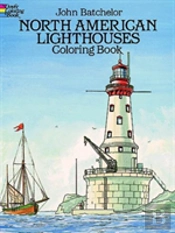 North American Lighthouses Coloring Book