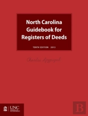 North Carolina Guidebook For Registers Of Deeds