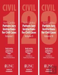 North Carolina Pattern Jury Instructions For Civil Cases, 2020 Edition