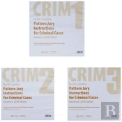 North Carolina Pattern Jury Instructions For Criminal Cases, 2020 Edition