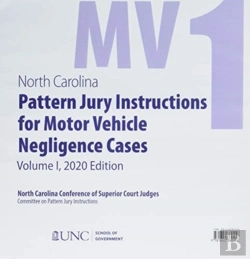 Bertrand.pt - North Carolina Pattern Jury Instructions For Motor Vehicle Negligence Cases, 2020 Edition