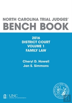 Bertrand.pt - North Carolina Trial Judges' Bench Book, District Court, Volume 1