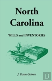 North Carolina Wills And Inventories