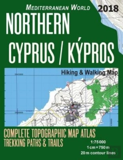 Bertrand.pt - Northern Cyprus / Kypros Hiking & Walking Map 1