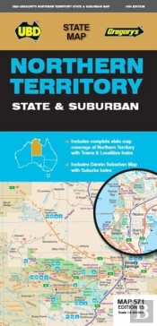 Northern Territory State & Suburban Map 571 15th Ed