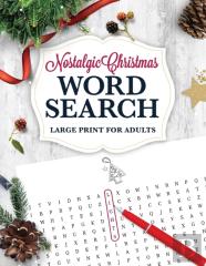 Nostalgic Christmas Word Search Large Print For Adults