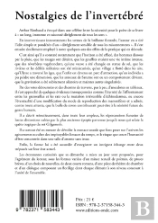 Nostalgies De L'Invertébré : Un Florilège