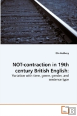 Bertrand.pt - Not-Contraction In 19th Century British