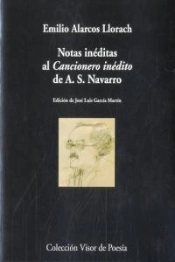 Notas Inéditas Al Cancionero Inédito De A.S.Navarro