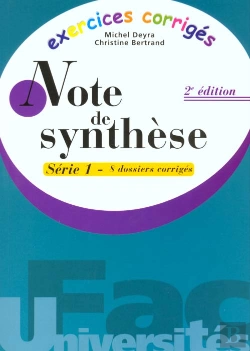 Bertrand.pt - Note De Synthese T.1
