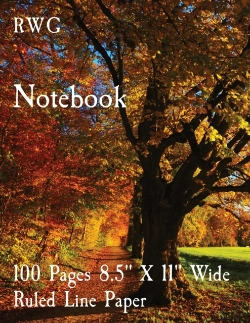 Bertrand.pt - Notebook: 100 Pages 8.5  X 11  Wide Rule