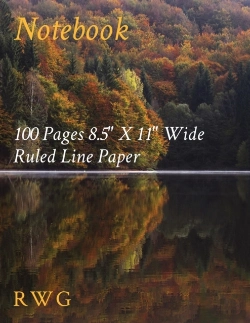 Bertrand.pt - Notebook: 100 Pages 8.5  X 11  Wide Rule