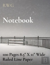 Notebook: 100 Pages 8.5  X 11  Wide Rule