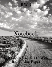 Notebook: 100 Pages 8.5  X 11  Wide Rule