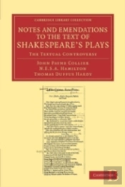 Notes And Emendations To The Text Of Shakespeare'S Plays