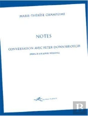 Notes ; Conversation Avec Peter Downsbrough