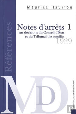 Bertrand.pt - Notes D'Arrêts Sur Décisions Du Conseil D'État Et Du Tribunal Des Conflits T.1