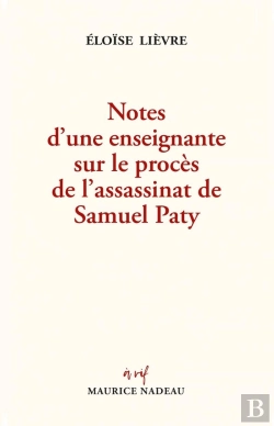 Bertrand.pt - Notes D'Une Enseignante Sur Le Procès De L'Assassinat De Samuel Paty