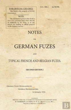 Bertrand.pt - Notes On German Fuzes And Typical French And Belgian Fuzes