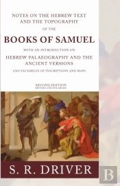 Notes On The Hebrew Text Of Samuel