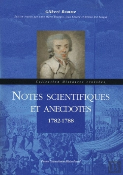 Bertrand.pt - Notes Scientifiques Et Anecdotes ; 1782-1788