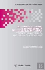 Notion Of Award In International Commercial Arbitration